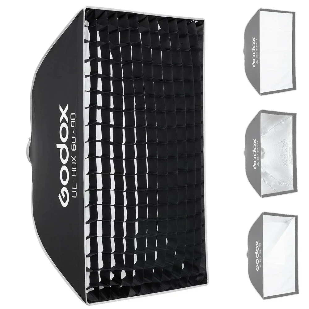 Godox UL-BOX 24x35 Strip Softbox Bowens Mount Grid Diffuser Photography Lighting